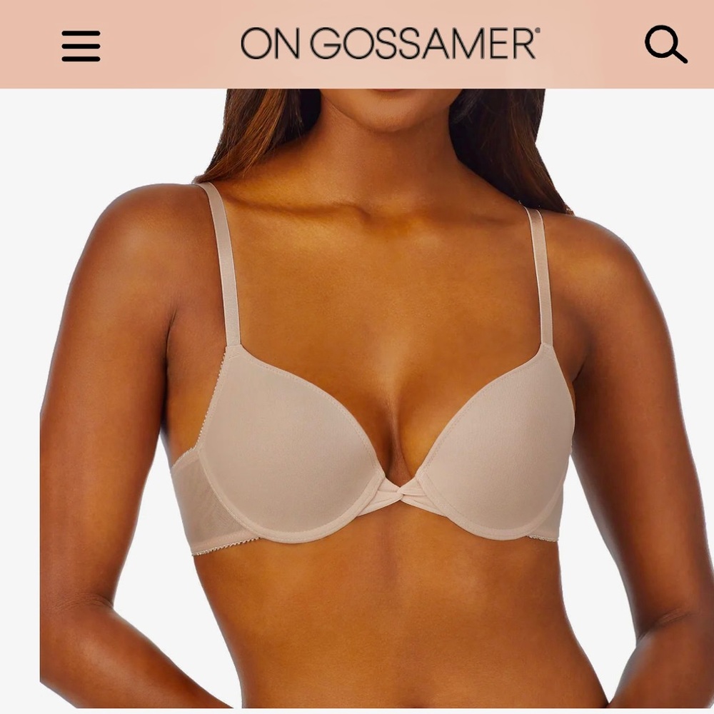 NWT! On Gossamer, Mesh Bump it up bra.